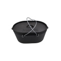 Low price 3 legs cast iron dutch oven pot with high quality